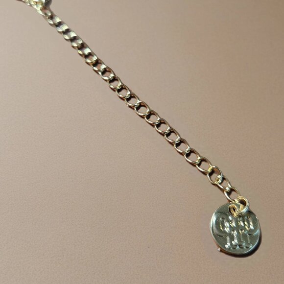 Azure Cascade Iridescent Necklace - Picture 9 of 9